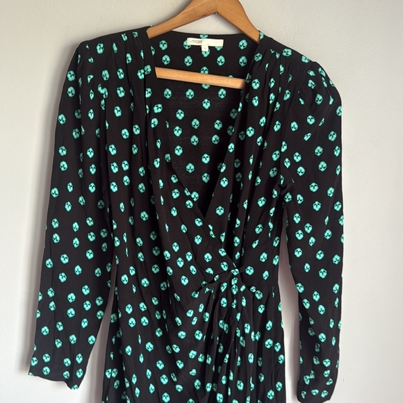 Maje renimi floral print dress Small - Picture 3 of 14